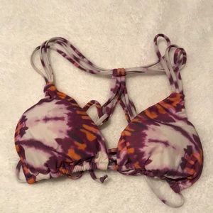 Vix tie dye bikini top